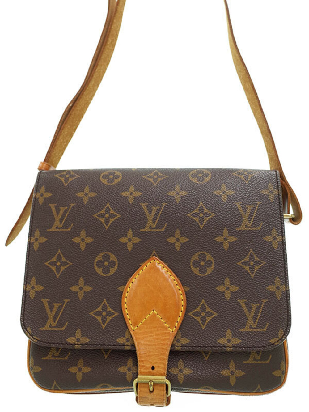 Louis Vuitton Monogram Cartouchiere Shoulder Bag